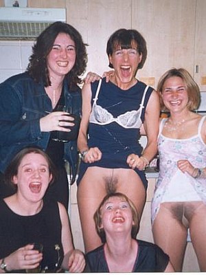 Retro amateur photos of girls in